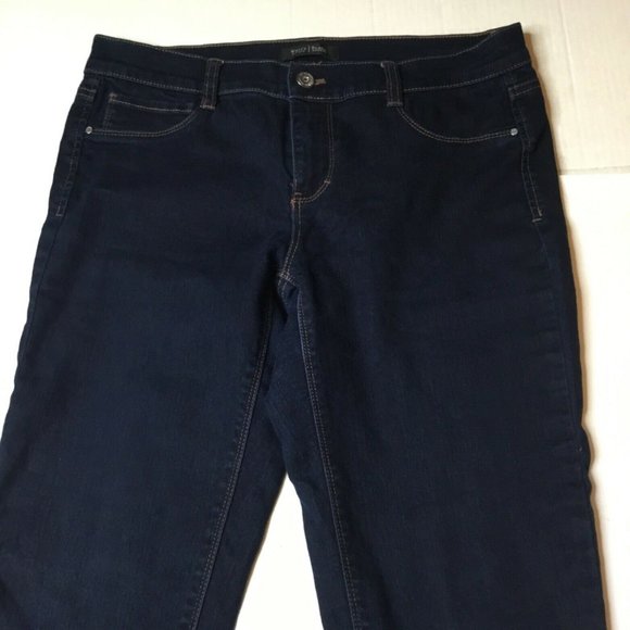 2@$25 White House Black Market Womens  Skinny Leg - Picture 1 of 11
